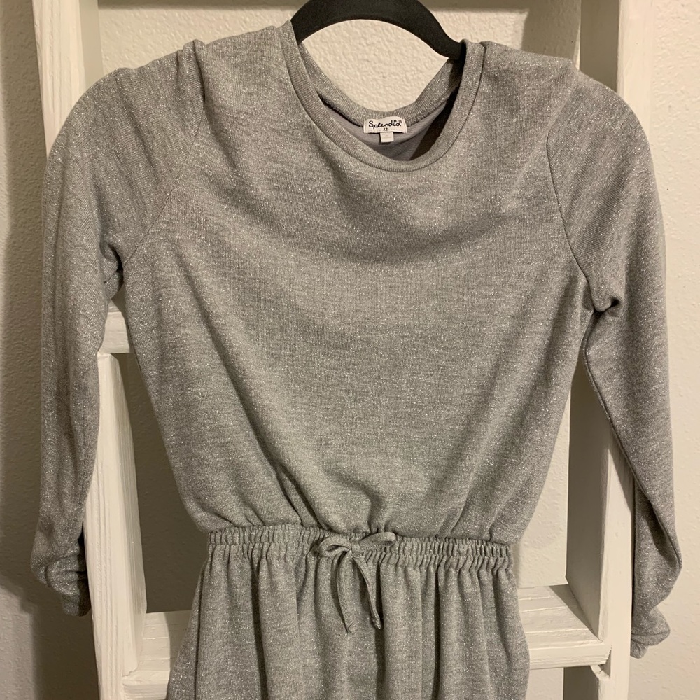 Splendid silver/gray sparkly dress